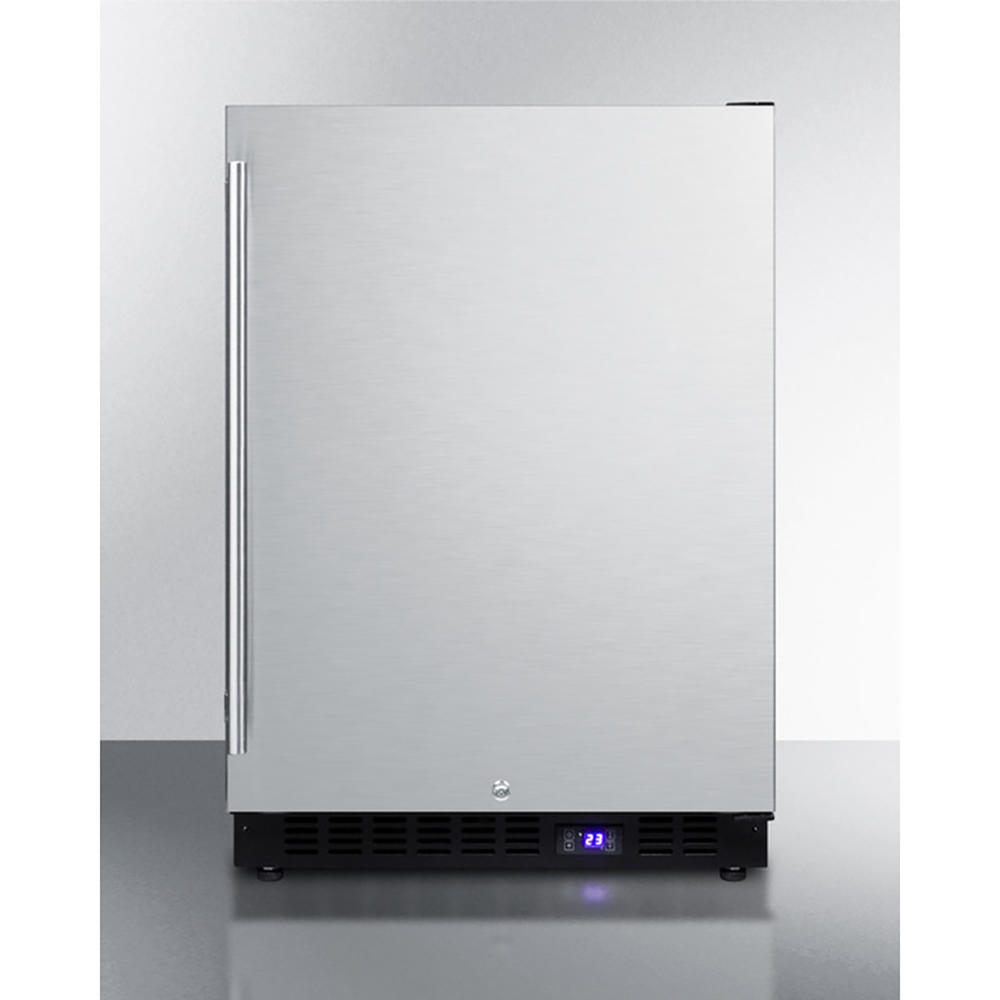 Summit Appliance SCFF53BSS  4.7cu.ft. Frost-Free Upright Freezer - Stainless Steel