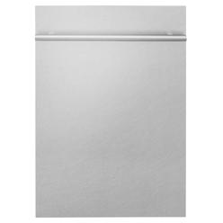 Zline Kitchen and Bath 18 in. Top Control Dishwasher in DuraSnow¬Æ Finished Stainless Steel with Stainless Steel Tub and Modern Style Handle