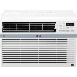 LG LW8017ERSM 20" Window Air Conditioner 8000 BTU Cooling, 4 Way Air Direction, 3 Fan Speeds, Remote Control, in White