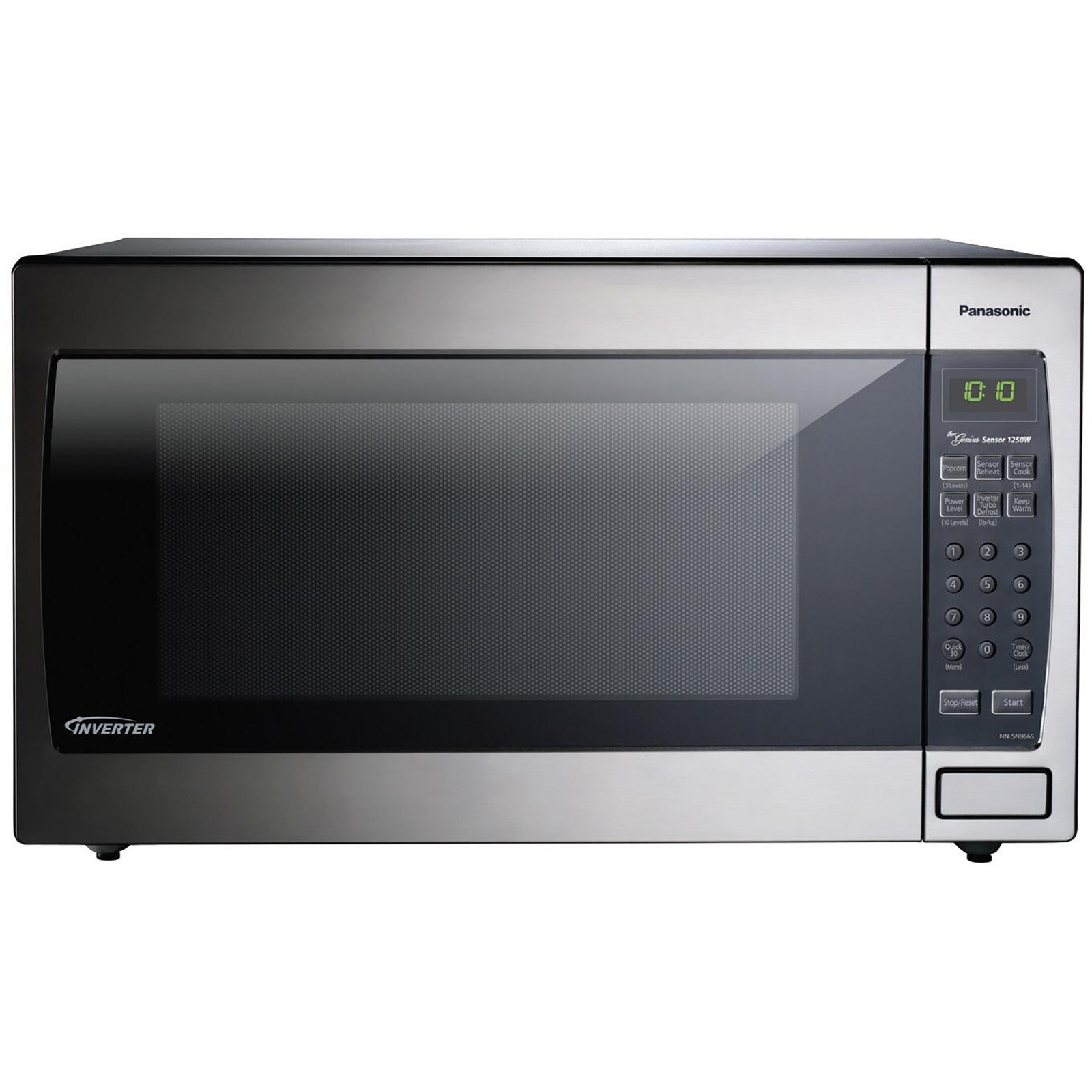 Panasonic NNSN966S 2.2cu.ft Countertop Microwave with Inverter Technology - Stainless Steel