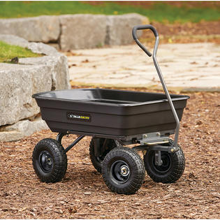 Gorilla Carts Poly Garden Dump Cart - Sears Marketplace