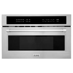 Zline Kitchen and Bath ZLINE 30 Inch wide, 1.6 cu ft. Built-in Convection Microwave Oven in Stainless Steel with Speed and Sensor Cooking