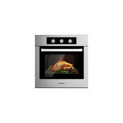 Costway 24'' Single Wall Oven 2.47Cu.ft Built-in Electric Oven 2300W w/ 5 Cooking Modes