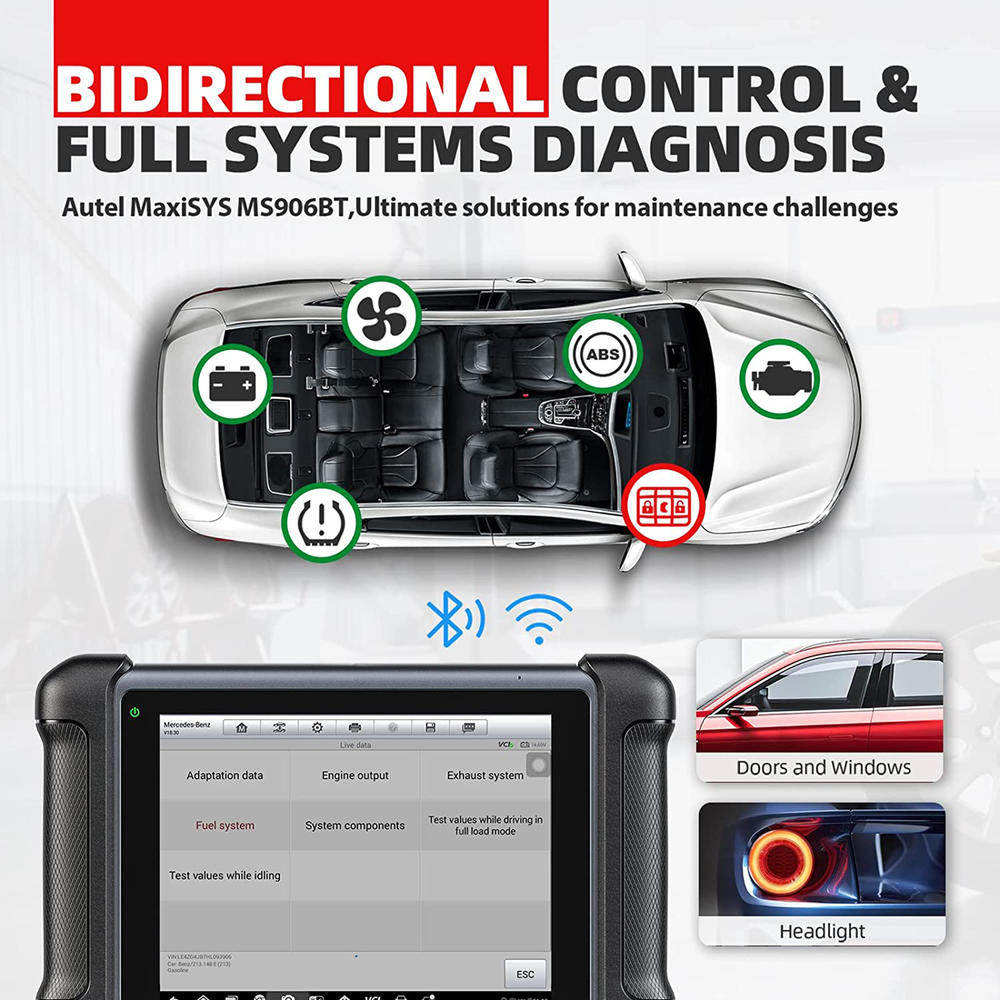 Autel Aute Maxisys OBD2 Scanner Car Diagnostic Scan Tool