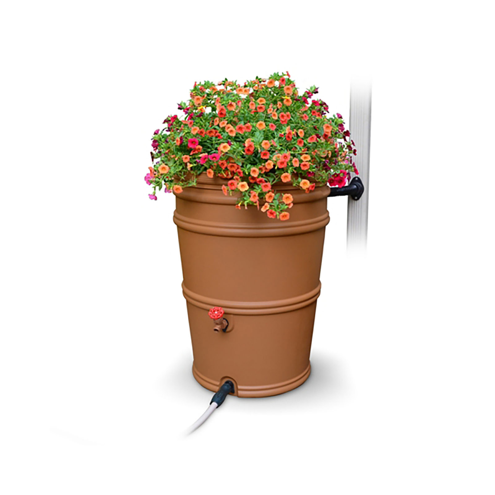 GardenControl GA2573817 45gal RainStation Rain Barrel - Terracotta