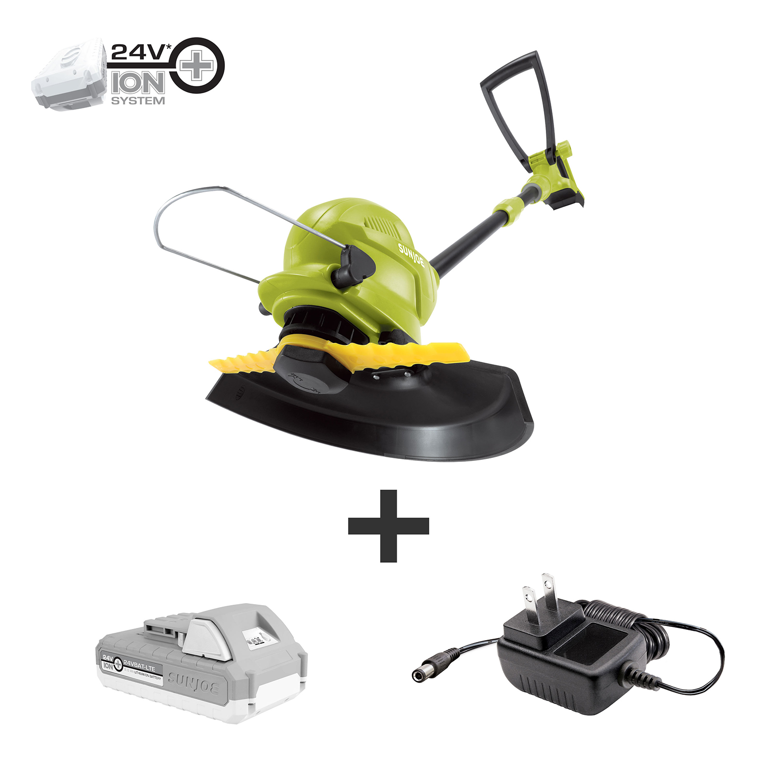 Sun Joe 24V-SB10-LTE 24-Volt iON+ Cordless SharperBlade