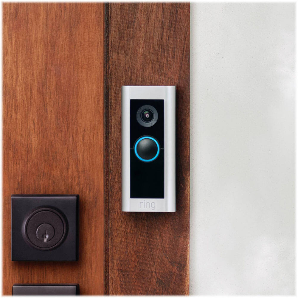 ring Video Doorbell Pro 2 - Satin Nickel