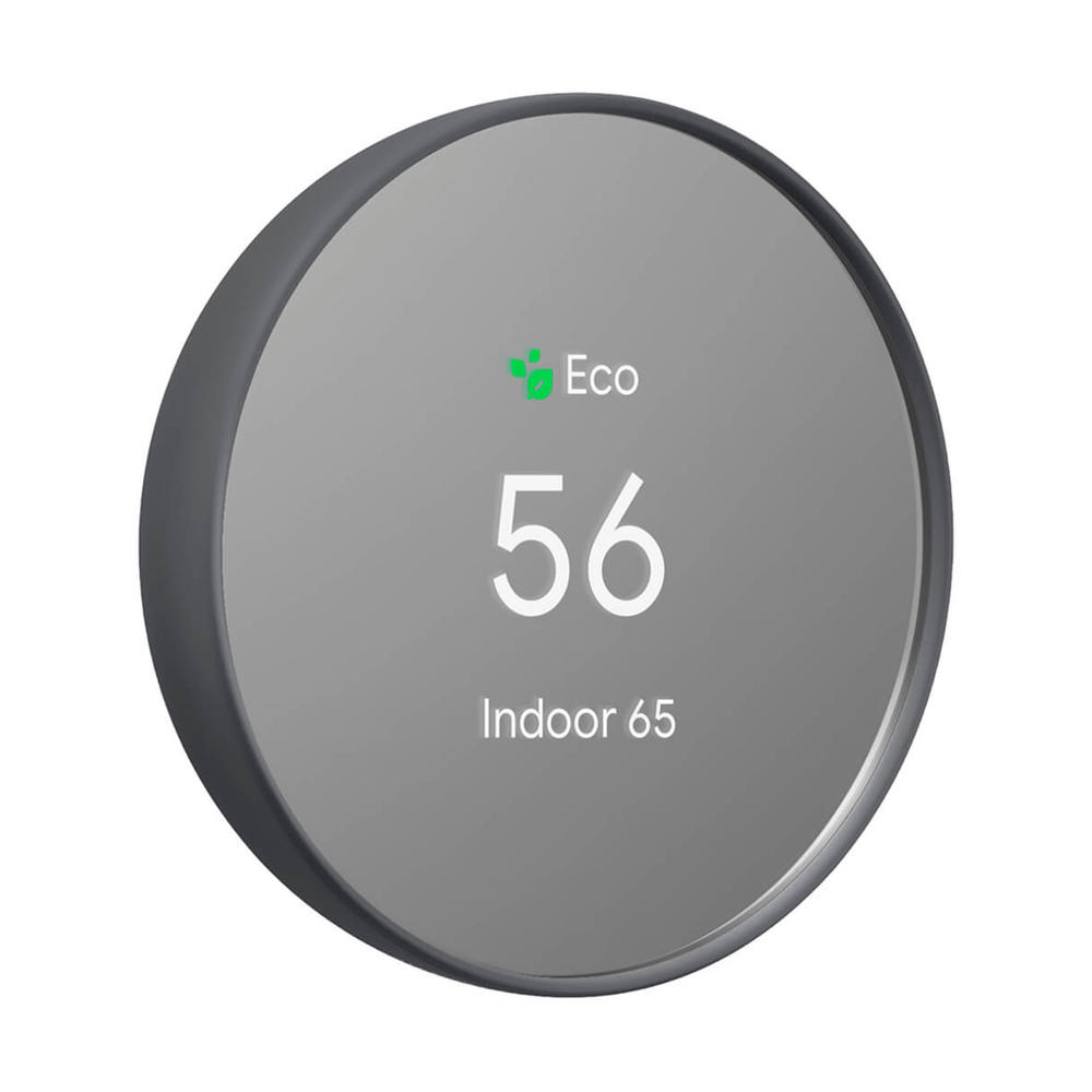 GOOGLE GA02081-US Nest Smart Programmable Wifi Thermostat - Charcoal