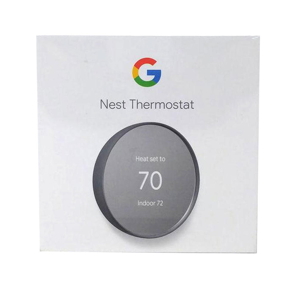GOOGLE GA02081-US Nest Smart Programmable Wifi Thermostat - Charcoal