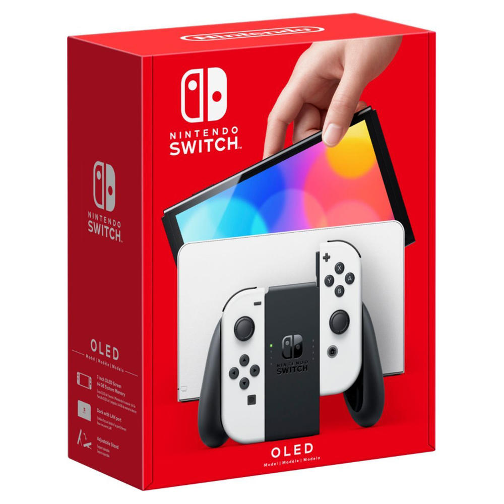 Nintendo  Switch - OLED Model w/ Joy-Con - White