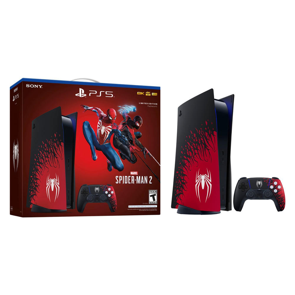Sony PlayStation 5 Console - Marvel's Spider-Man 2 Limited Edition Bundle