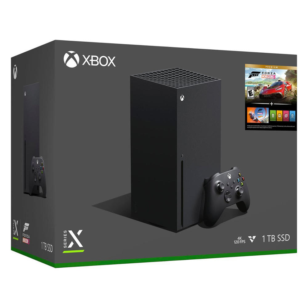 Microsoft Xbox Series X 1TB Console - Forza Horizon 5 Bundle - Black