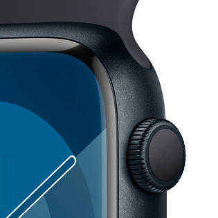 Apple Watch Series 9 GPS 41mm with Midnight Sport Band