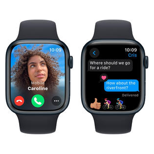 Apple Watch Series 9 GPS 41mm with Midnight Sport Band