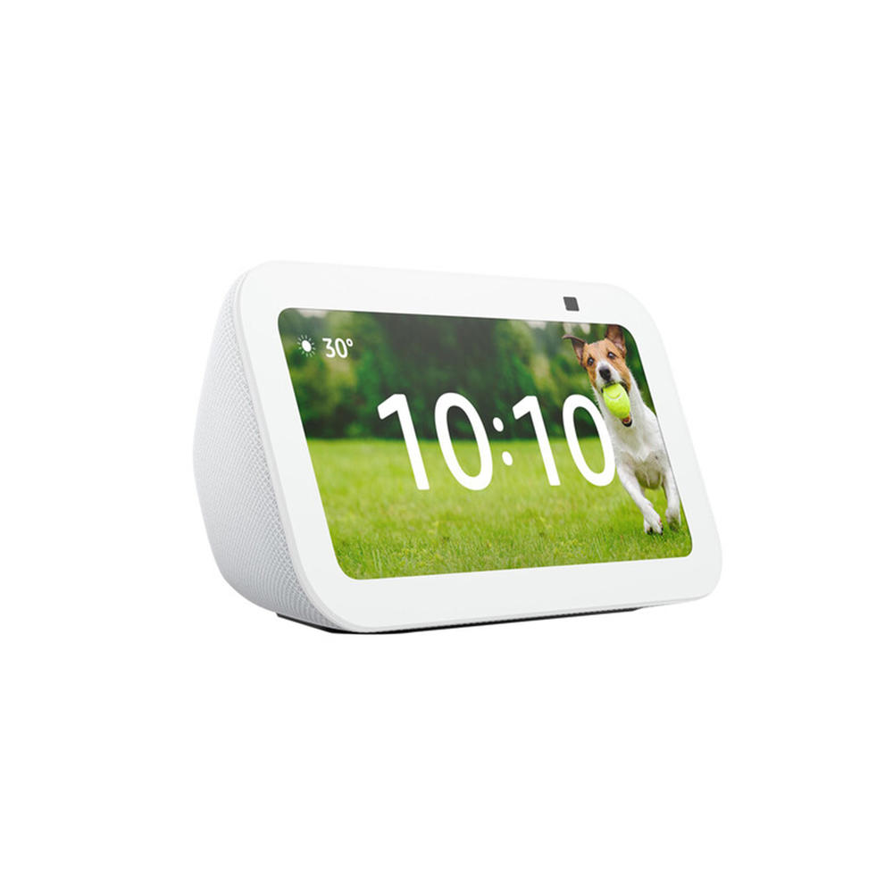 Amazon B09B2QTGFY Echo Show 5 (3rd Generation) | 5.5 Inch Smart display with Alexa - Glacier White