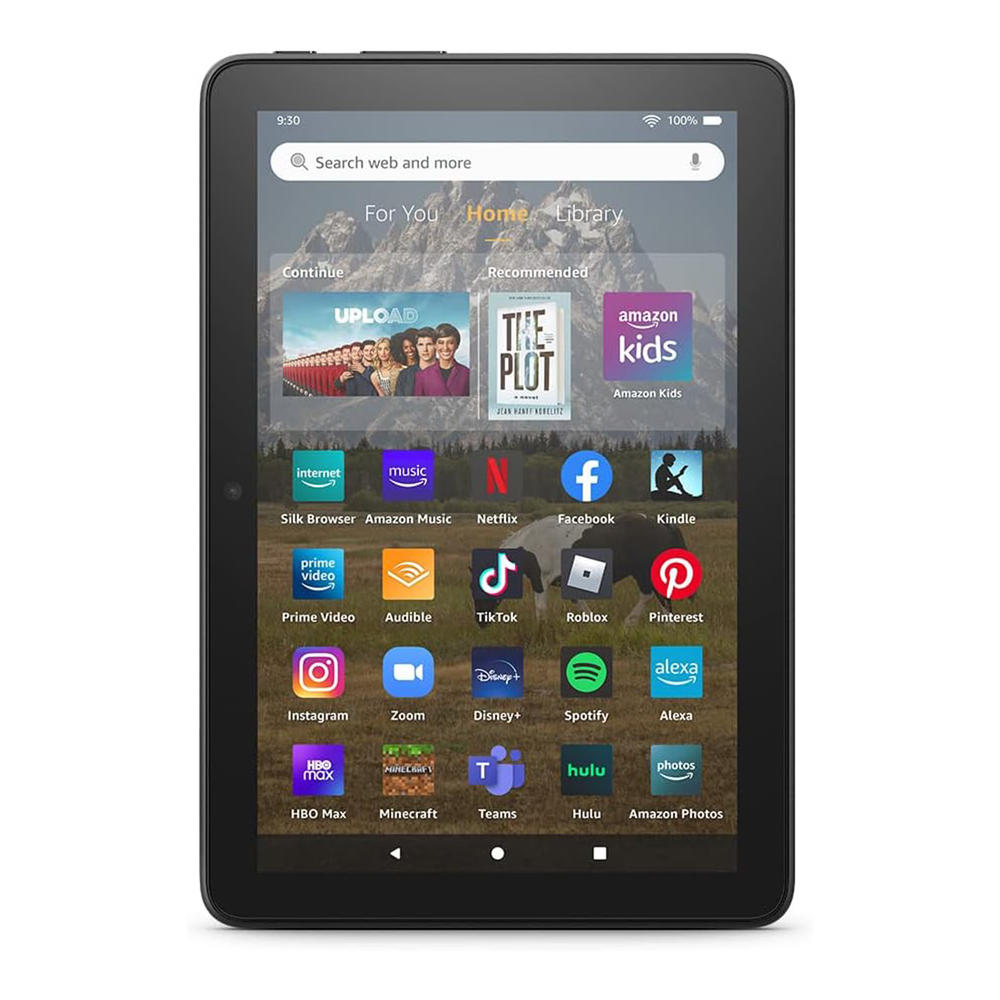 Amazon  64GB 10th Gen Fire HD 8 Tablet – Black