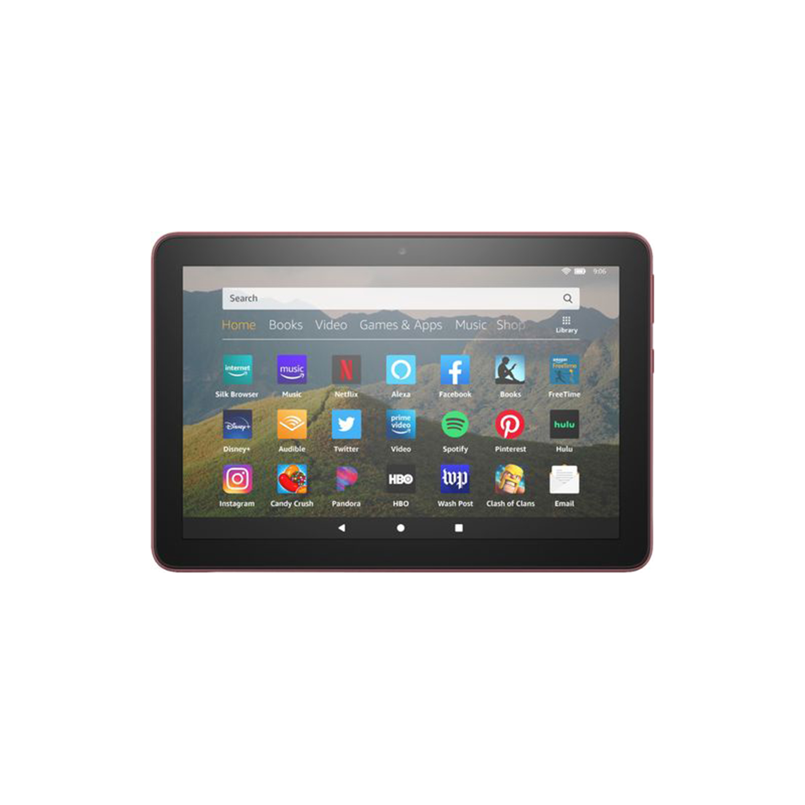 Amazon  64GB 10th Gen Fire HD 8 Tablet – Plum