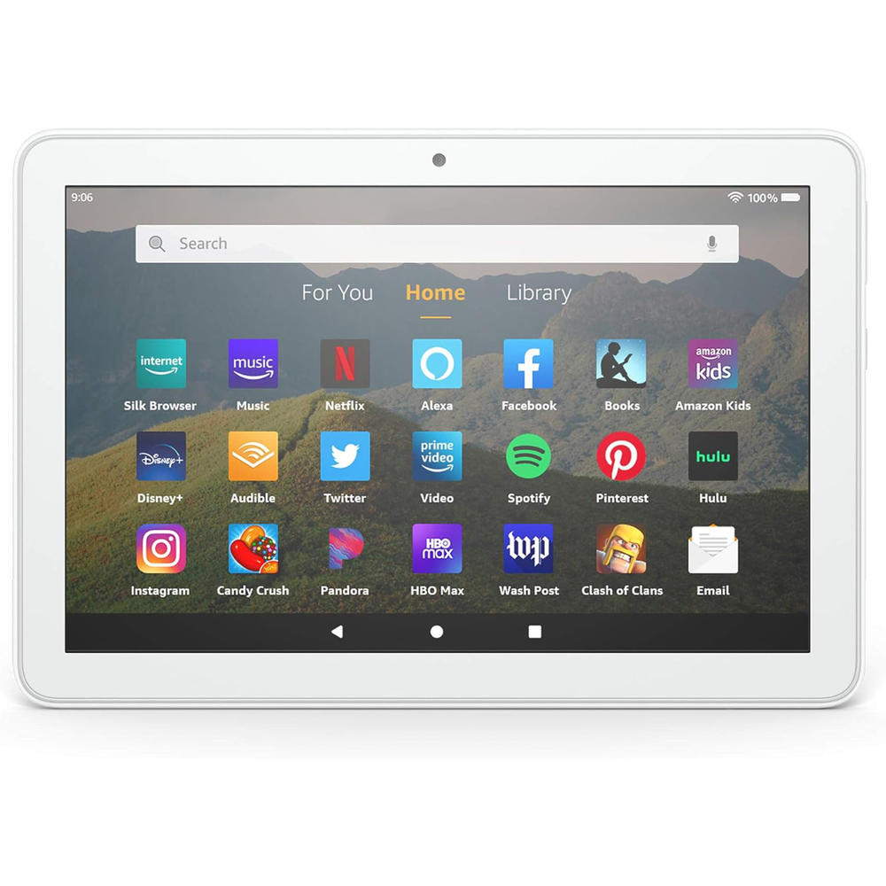 Amazon  64GB 10th Gen Fire HD 8 Tablet – White
