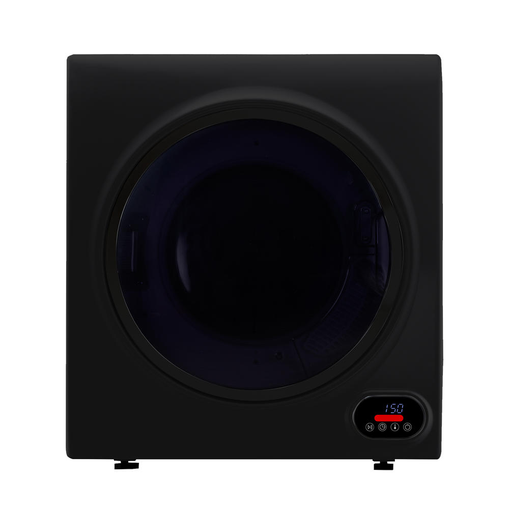 Equator Advanced Appliances ED852 B 3.5cu.ft Freestanding/Wall Mount Compact Short Dryer - Black
