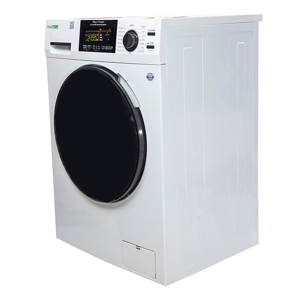 Conserv CS4600CVWhite  15 lbs Compact Combo Sani Washer Vented/Ventless Dryer with Pet Cycle