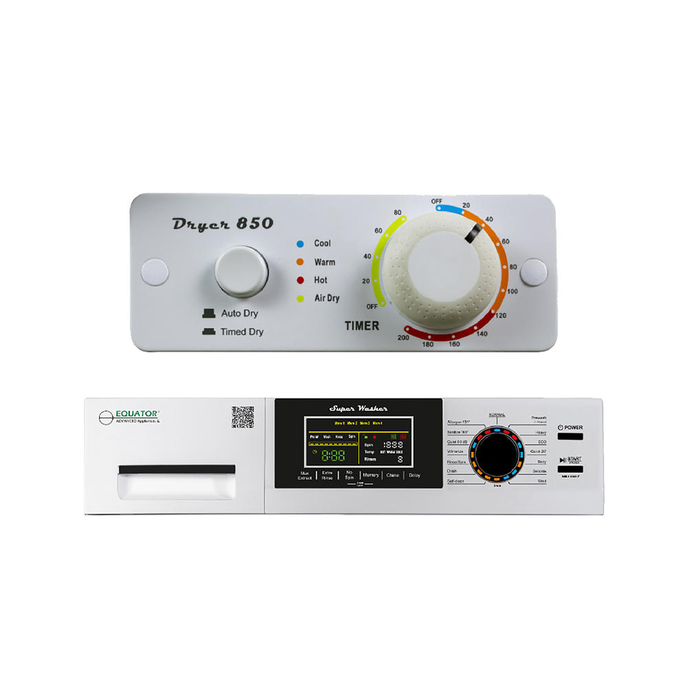 Equator Advanced Appliances EW835ED850 18lb. 835 Washer and ED 850 Compact Dryer Set