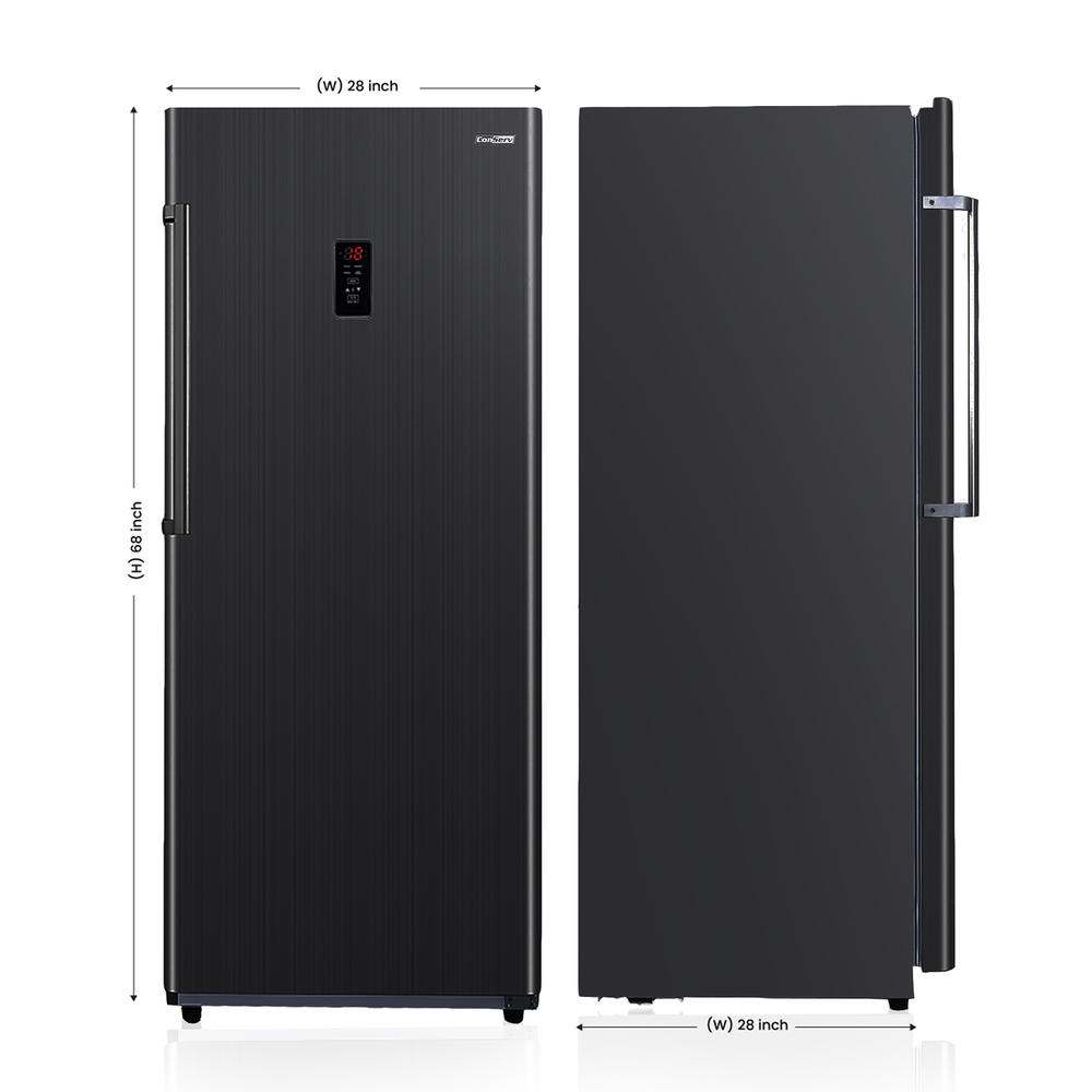 Conserv FR1400 BREV  14Cu.Ft. Convertible Upright Freezer/Refrigerator - Black
