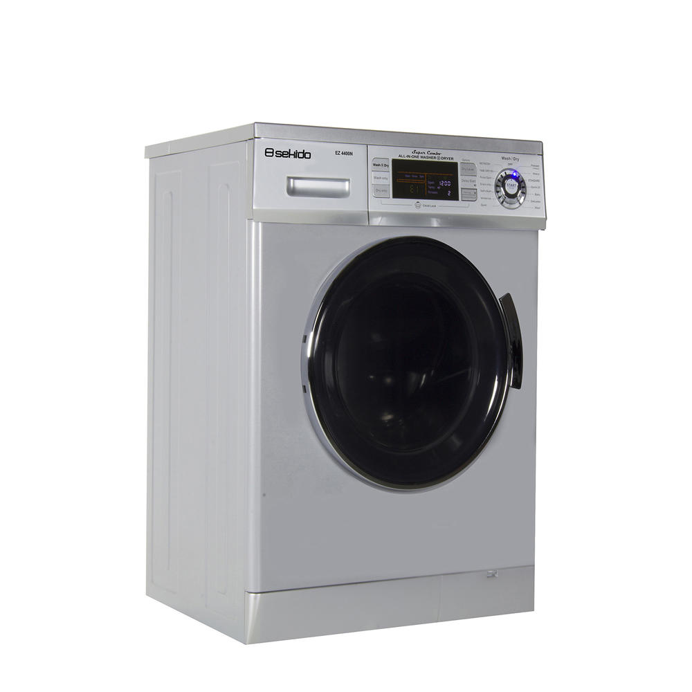 Sekido SK4400NSILVER 13lb. All-in-One Compact Combination Washer/Dryer - White