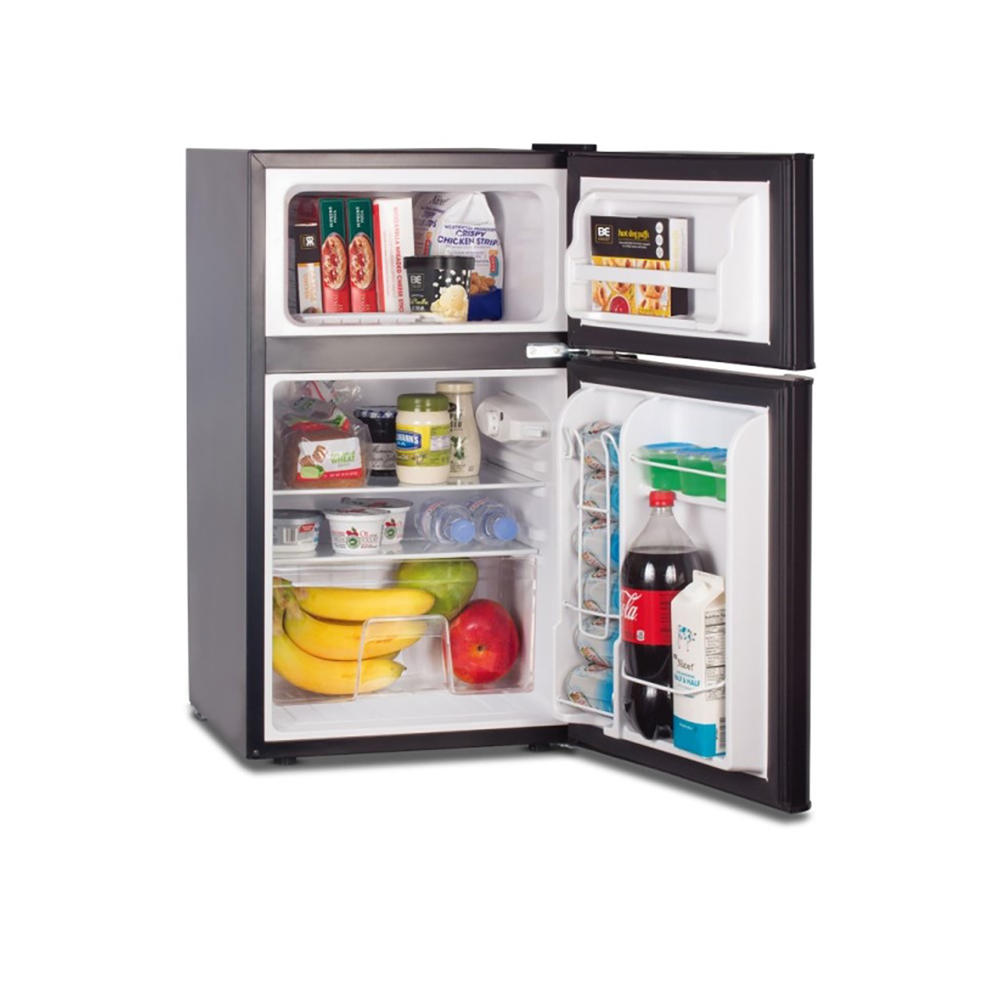 Equator CRF320S ConServ 3 cu.ft 2 Door Mini Freestanding Refrigerator with Freezer in Stainless