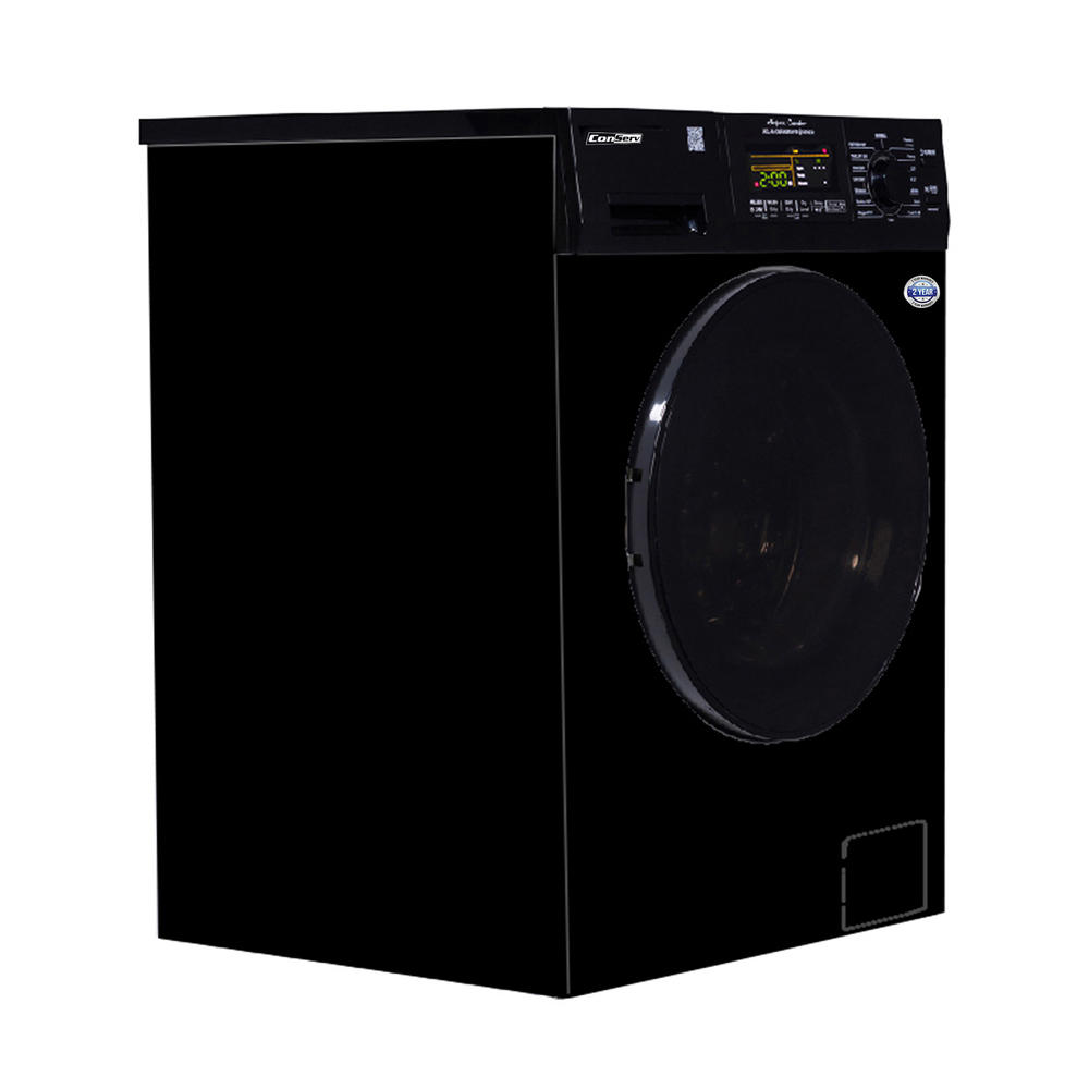 Conserv CS4600CVBlack  15 lbs Compact Combo Sani Washer Vented/Ventless Dryer with Pet Cycle