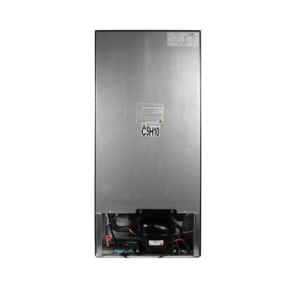 Equator CRF450B ConServ 4.5cu.ft 2 Door Mini Freestanding Refrigerator with Freezer in Black