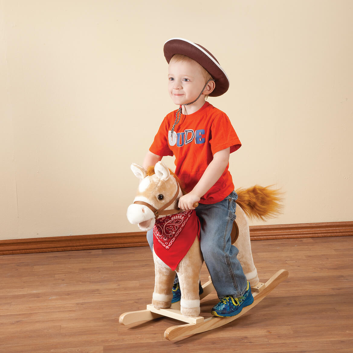 fox rocking horse