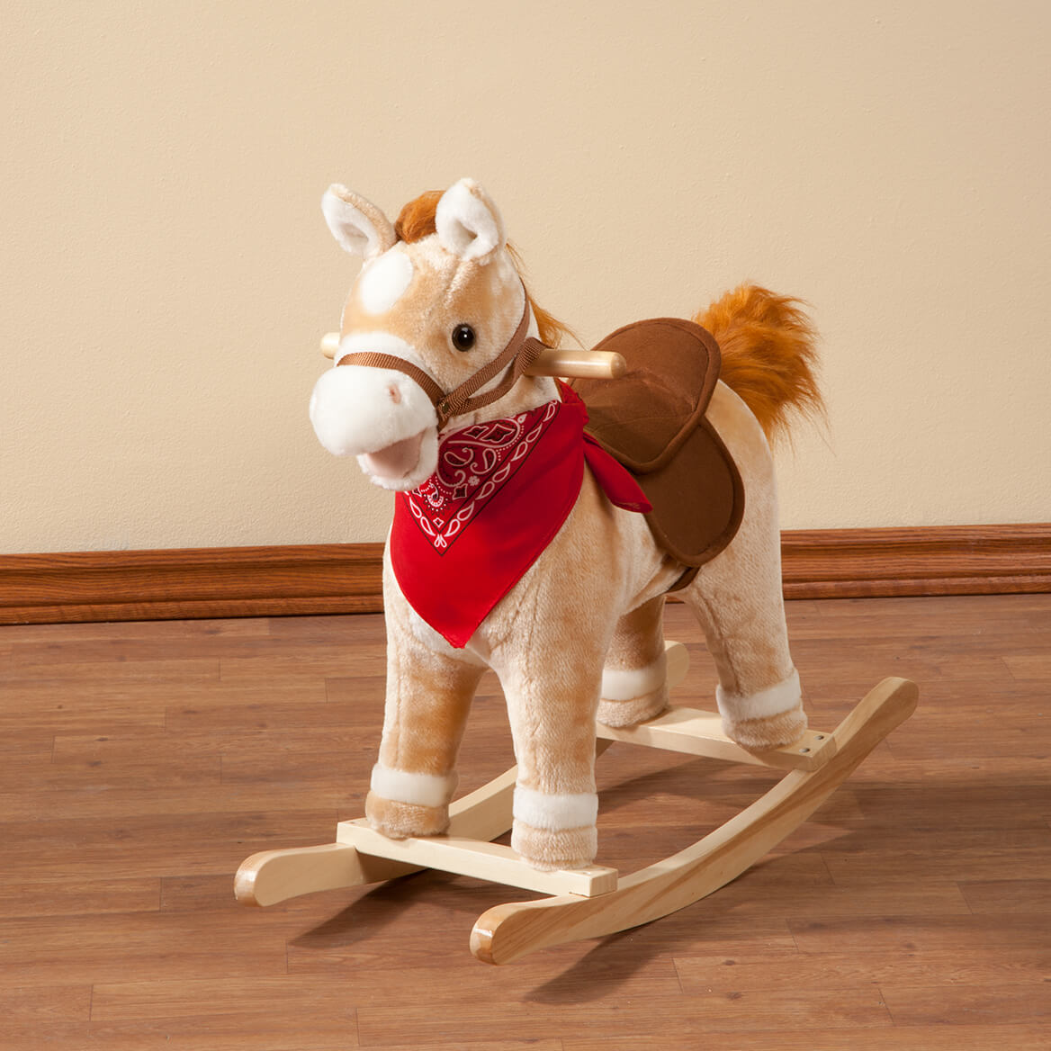 fox rocking horse