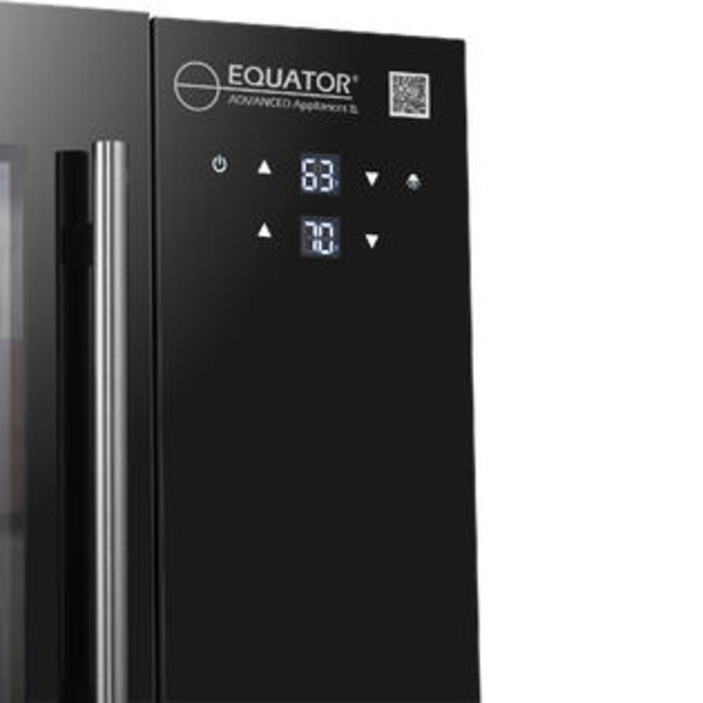 Equator Advanced Appliances CH140 1.4cu.ft. 280 Capacity Electronic Cooler Humidor with Cedar Wood Shelves & Hygrometer
