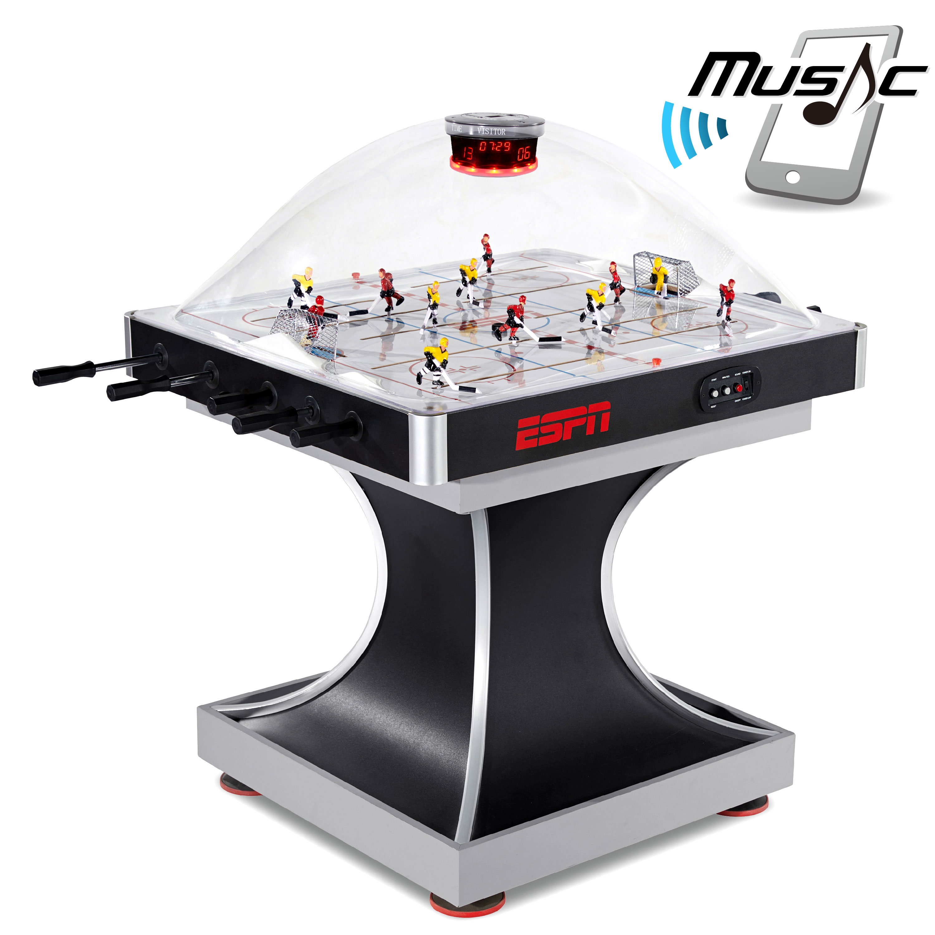 ESPN Supreme Dome Stick Hockey with Overhead Electronic Scorer