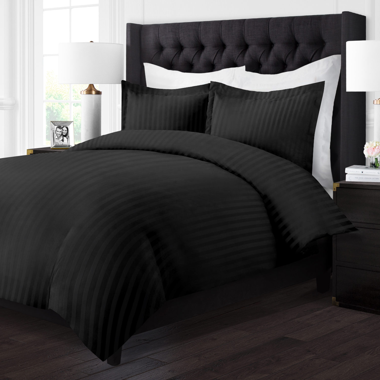 Contemporary Duvet Comforter Covers Striped Sears