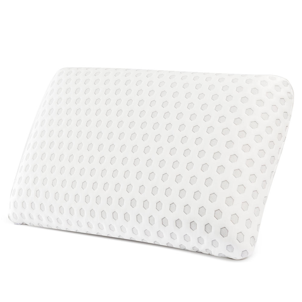 Restoration Collection  Memory Foam Rectangular Pillow Single Pack by ienjoy Home