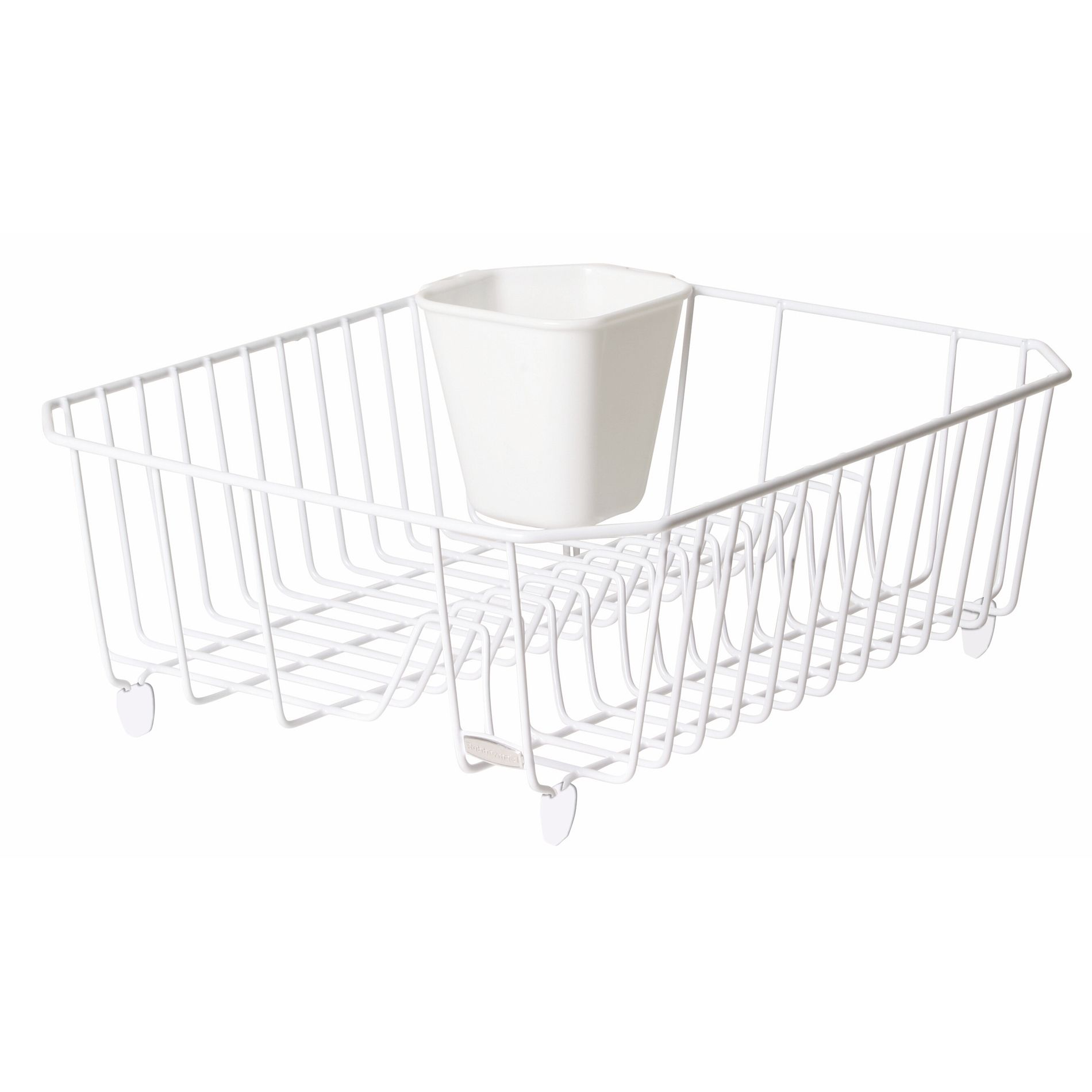 Large Dish Drainer, White-009-09234 Large Dish Drainer, White-009-09234