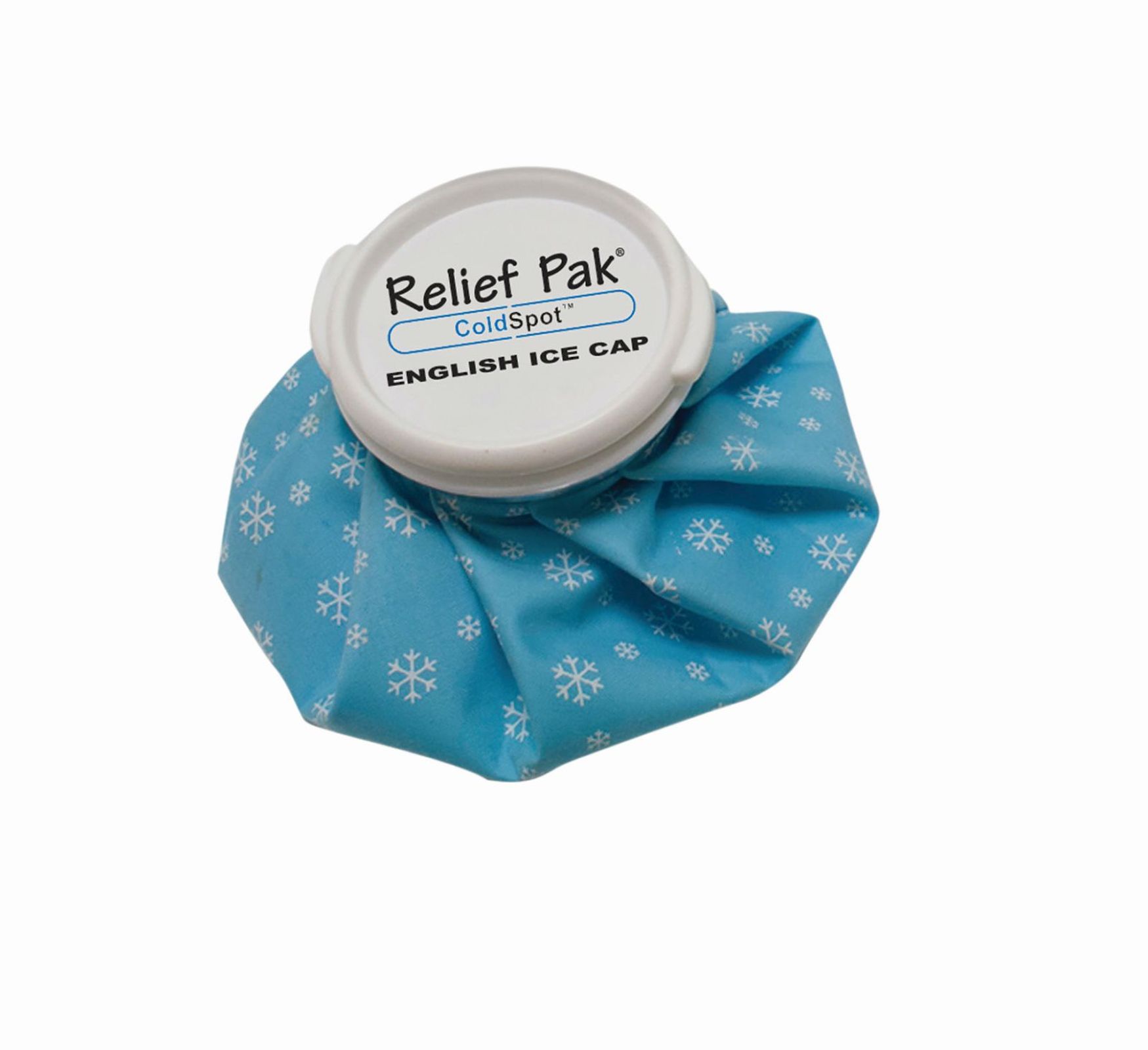 Relief Pak&#174; English ice cap reusable ice bag - 9" diameter