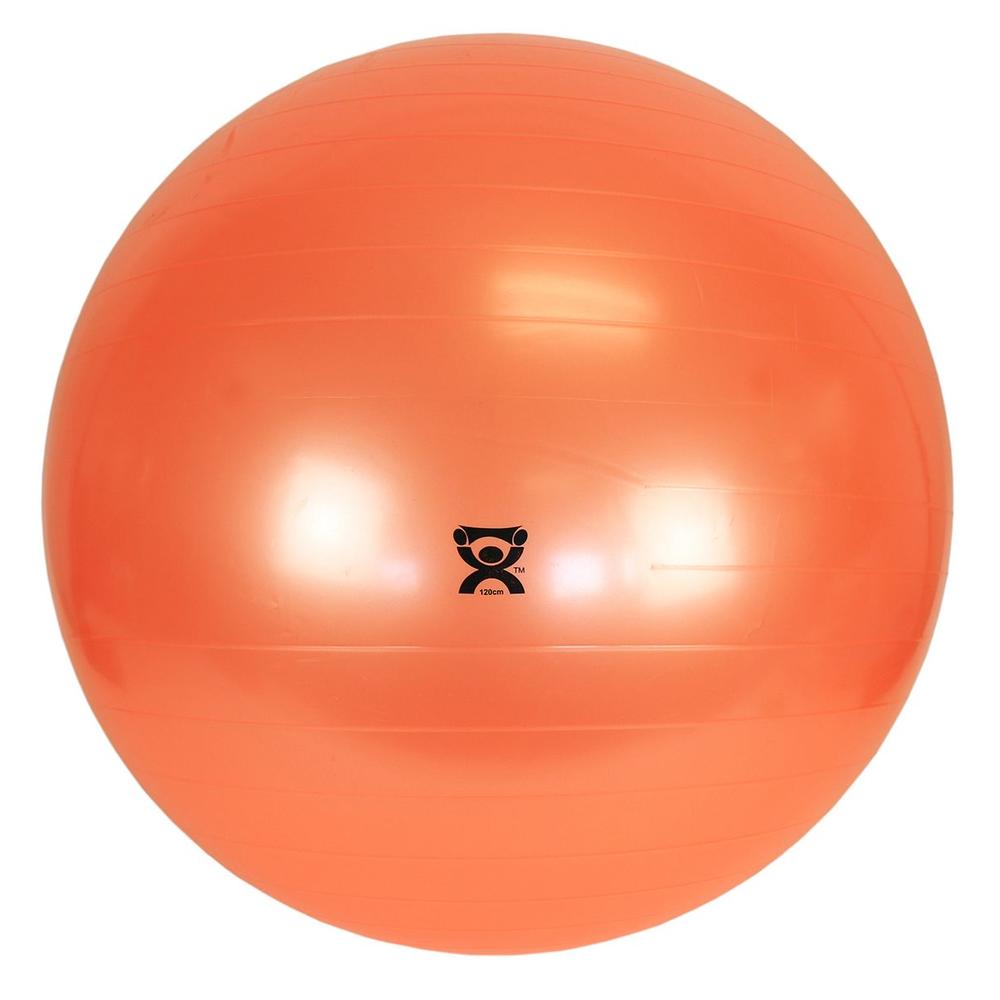 Cando Inflatable Exercise Ball - Orange - 48