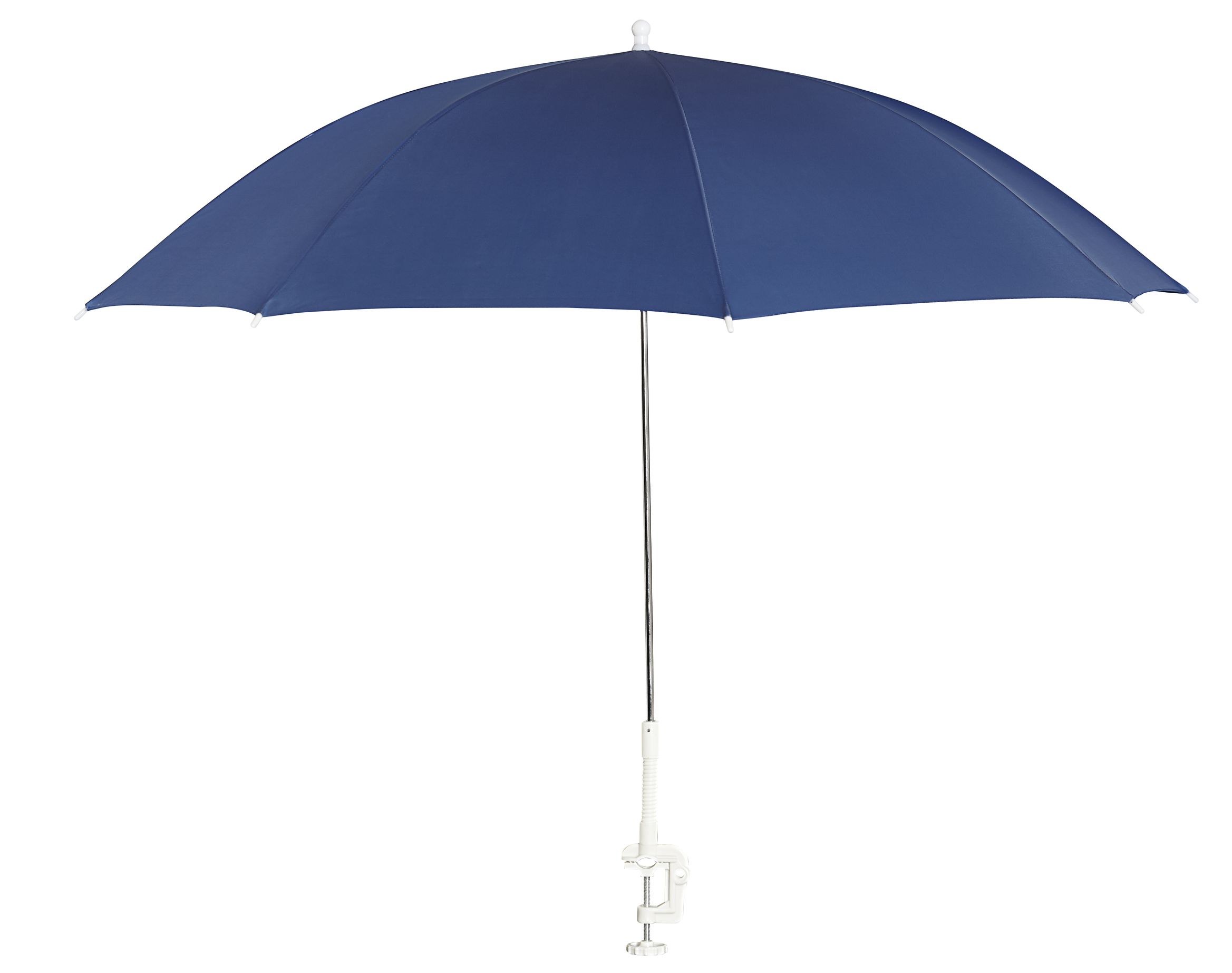 Essential Garden 4 Foot Clamp-on Beach Umbrella&#160; - Blue