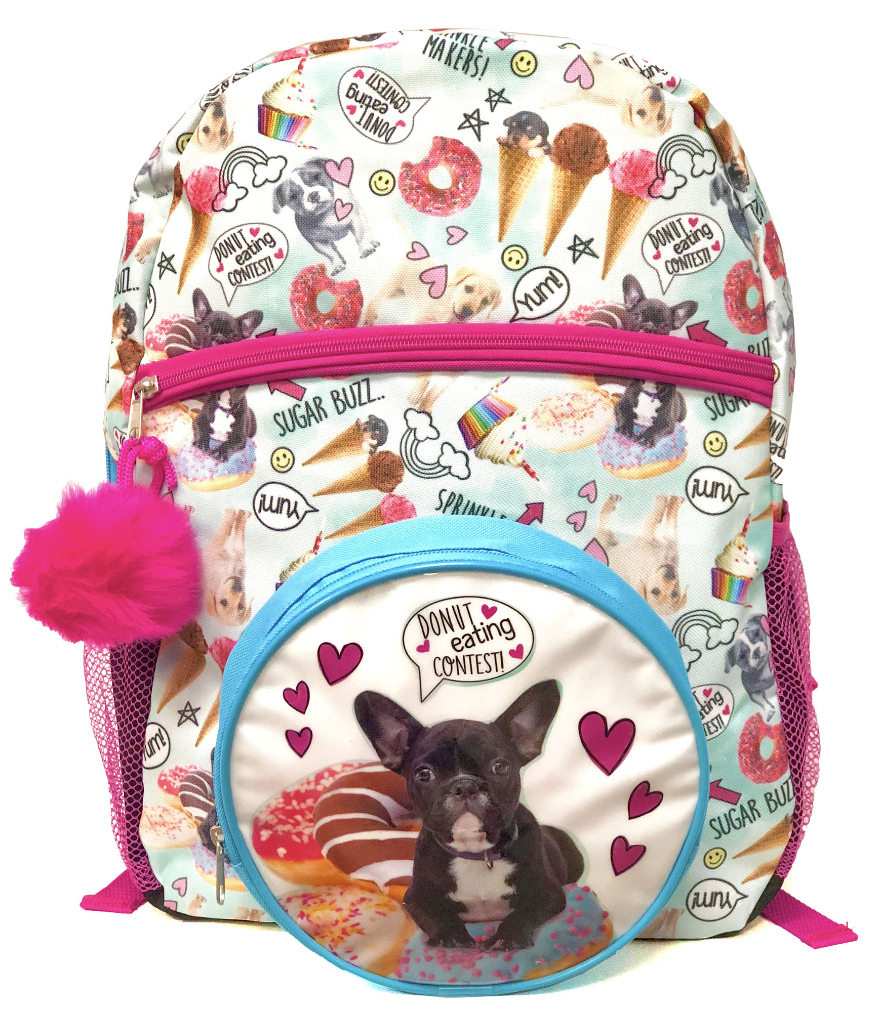 16 in. Girl Removable Crossbody Backpack 16 in. Girl Removable Crossbody Backpack