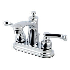 Kingston Brass FB7621FL 4 in. Centerset Bathroom Faucet, Polished Chrome