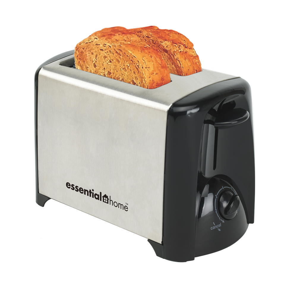 Essential Home FK-TS20 2-Slice Toaster - Stainless Steel