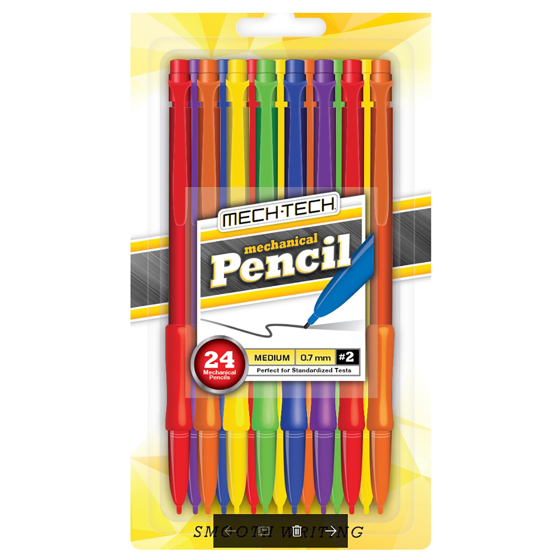 Mech Tech Mechanical Pencils, 24 Count