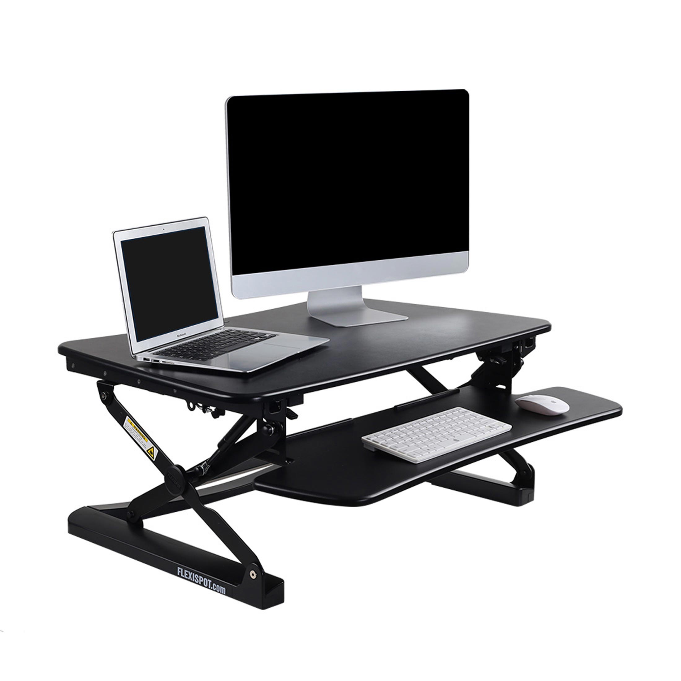 FlexiSpot M2B 35&quot; Wide Height Adjustable Standing Desk Riser, Removable