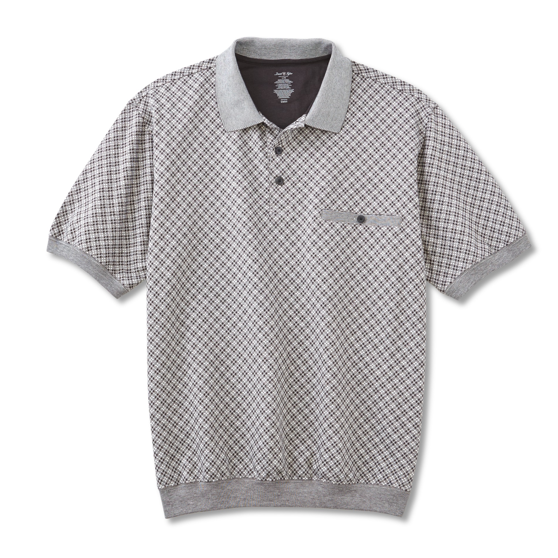 david taylor long sleeve banded bottom shirts