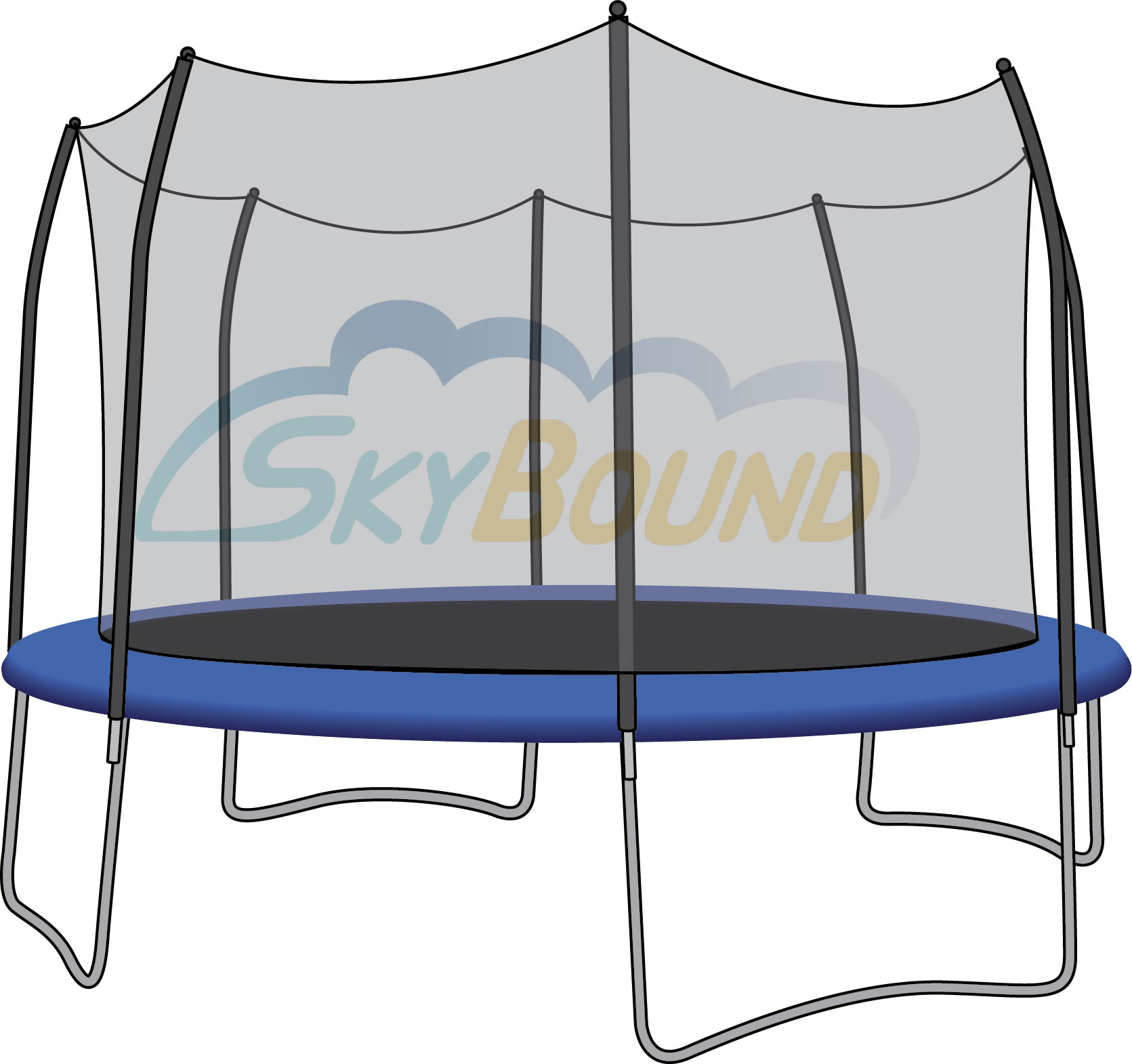 Trampoline Accessories Safety Net Kmart