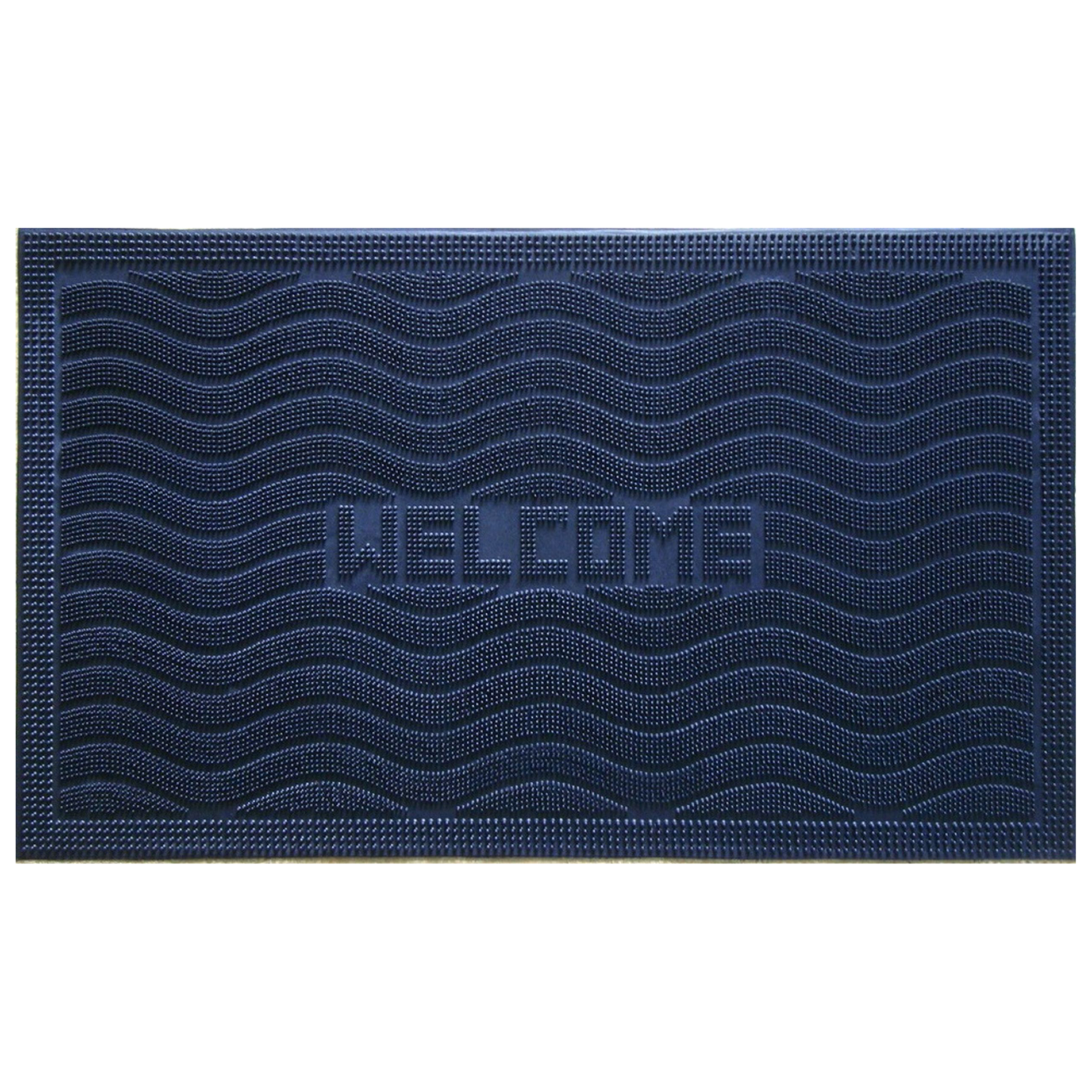Welcome Wave Rubber Mat