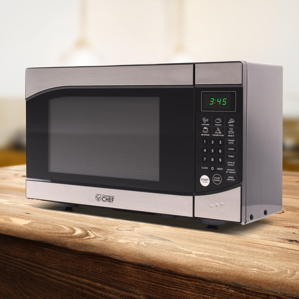 Commercial Chef CHM009 0.9. Cu. Ft. Chef Commercial Microwave