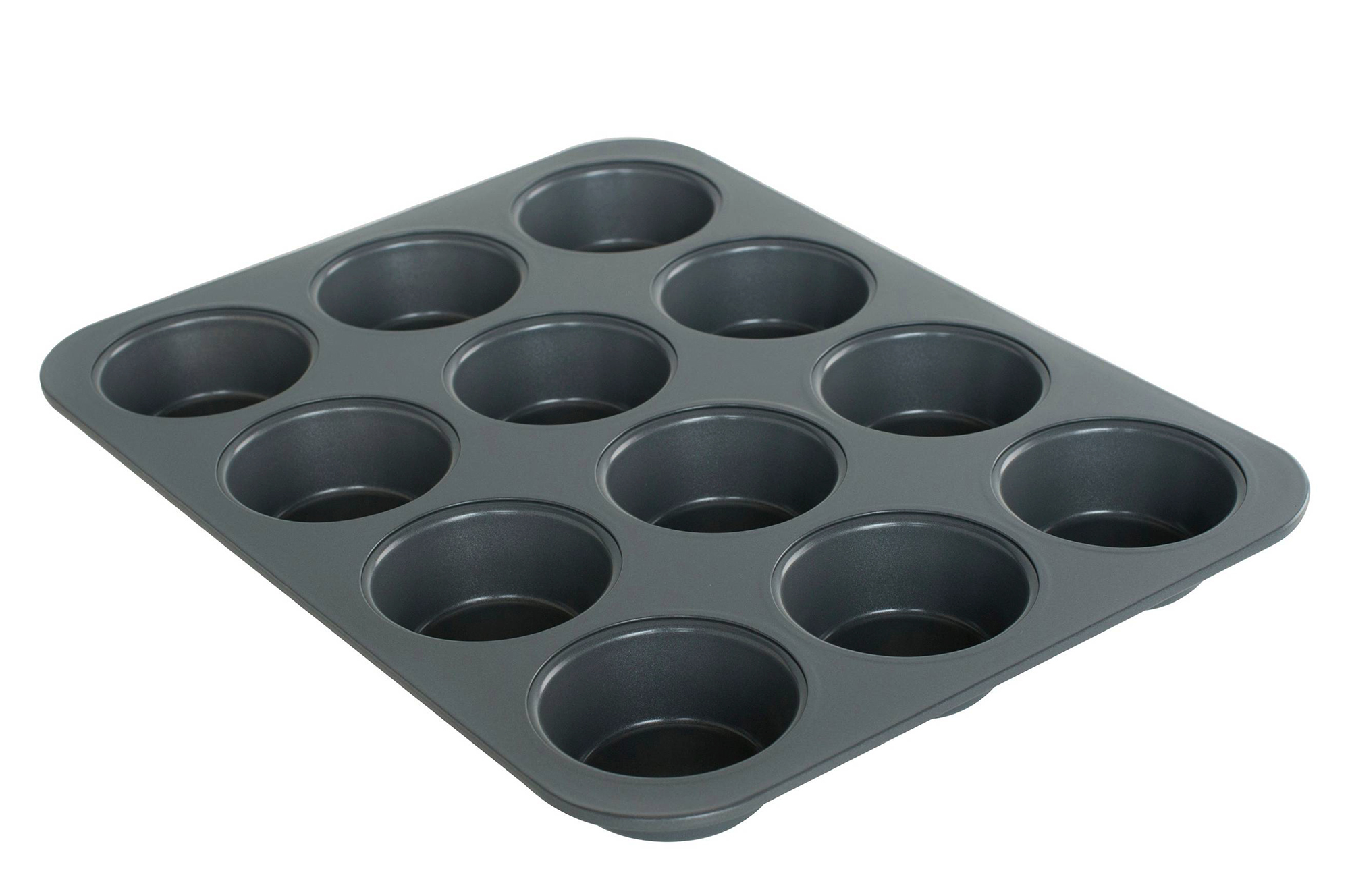 12Cup Nonstick Muffin Pan Gray Shop Your Way Online Shopping